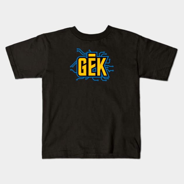 Geeky Tee Kids T-Shirt by JWDesigns